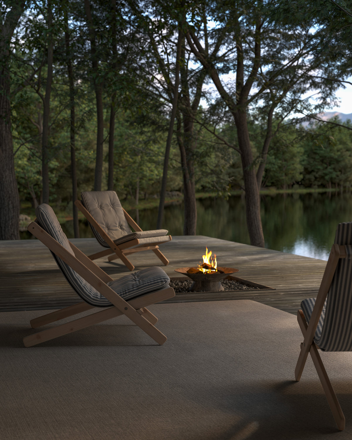 BOOGIE RAW BEECH W. BOOGIE MATTRESS WHEAT BEIGE