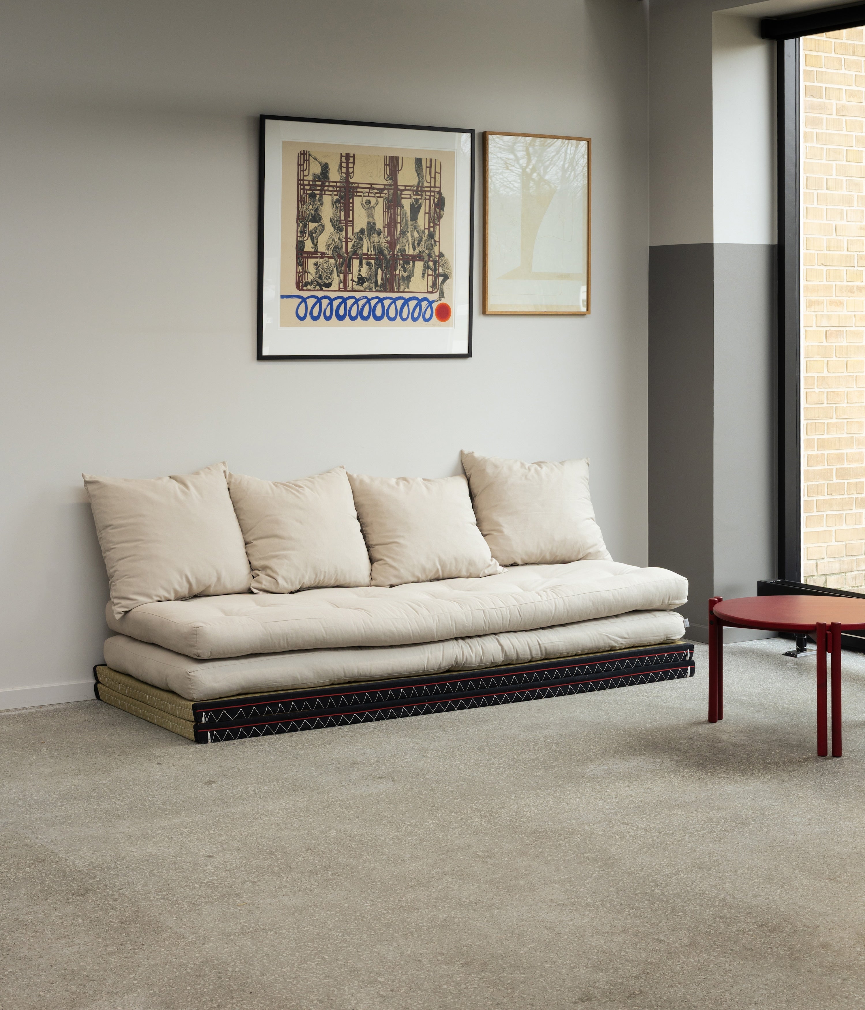 CHICO LINEN W. 2 TATAMI 80 X 200 W. 2 CHICO MATTRESS SET LINEN
