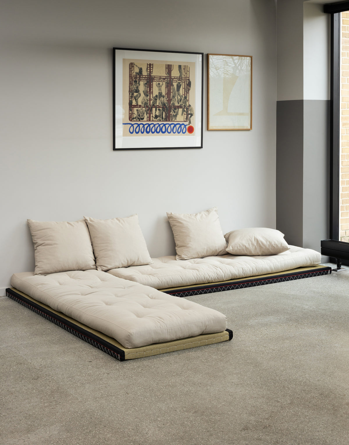 CHICO NATURAL W. 2 TATAMI 80 X 200 W. 2 CHICO MATTRESS SET NATURAL