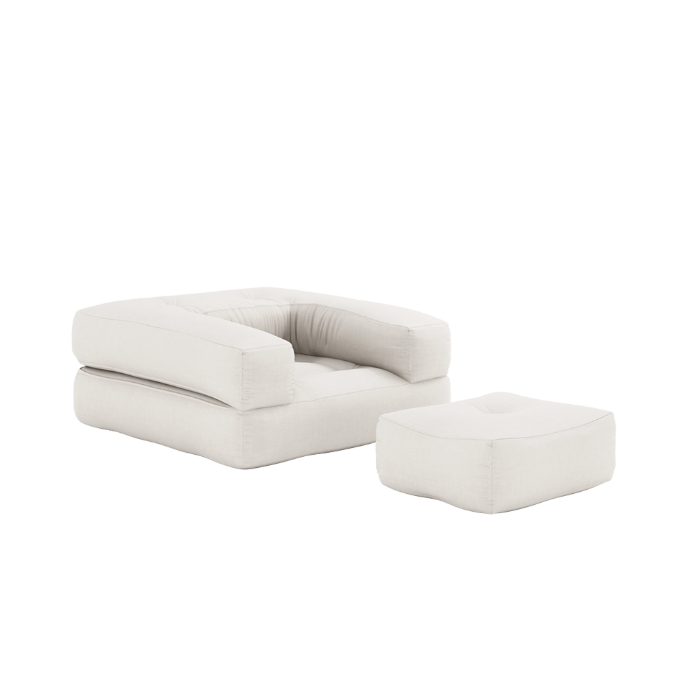 FAUTEUIL CUBE NATUREL