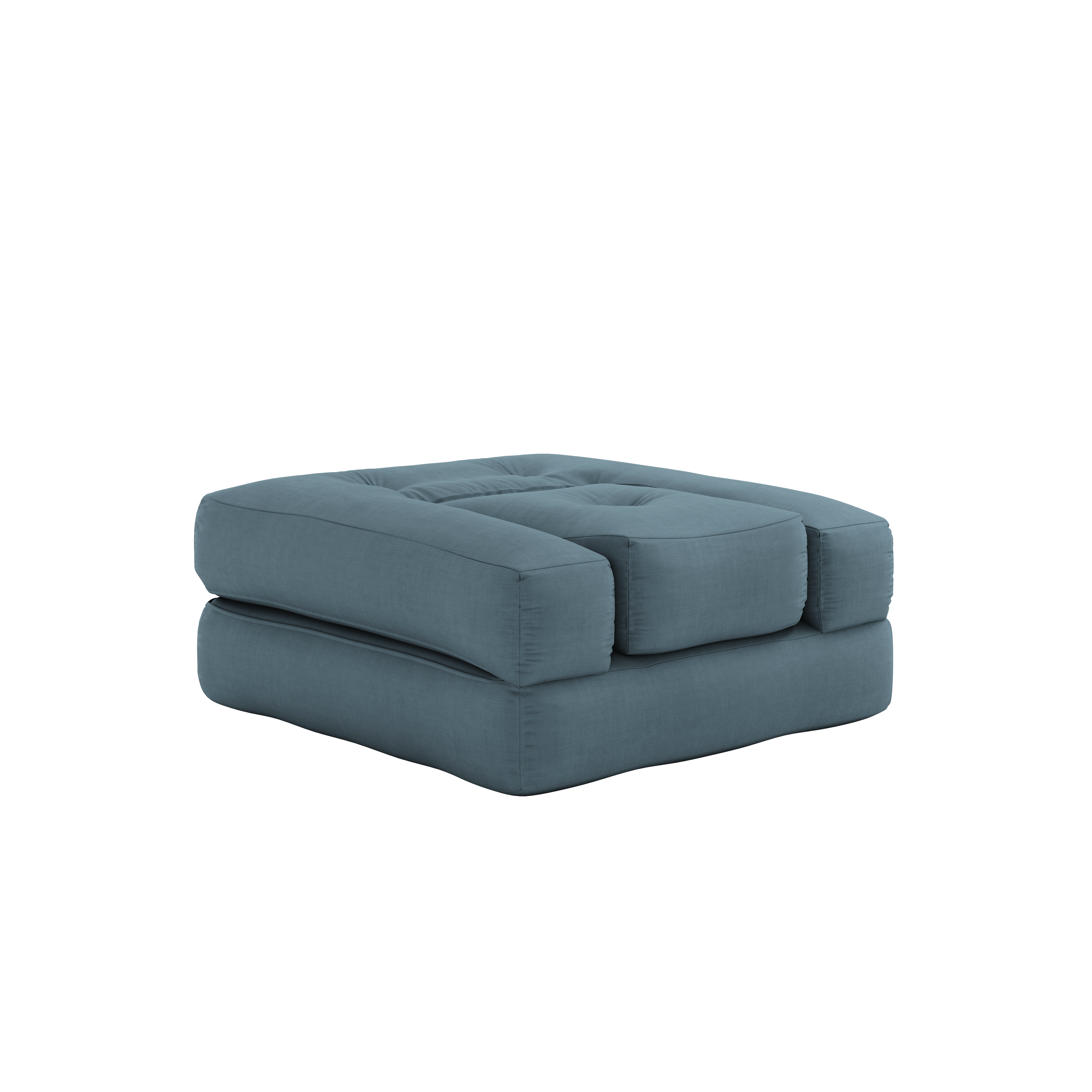 CUBE CHAIR PETROL BLUE