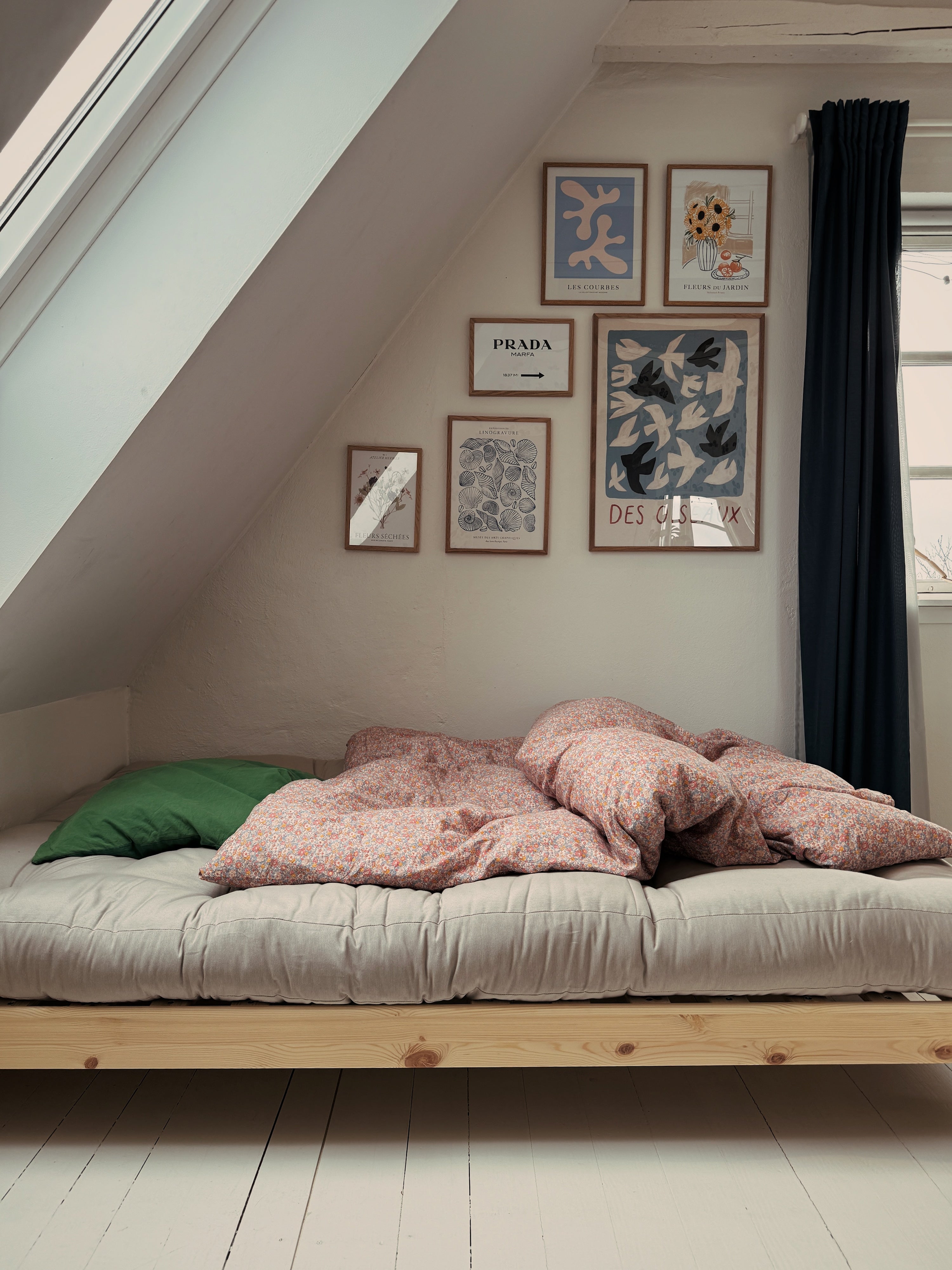 FRESH CLEAR LACQUERED W. FRESH MATTRESS OLIVE GREEN
