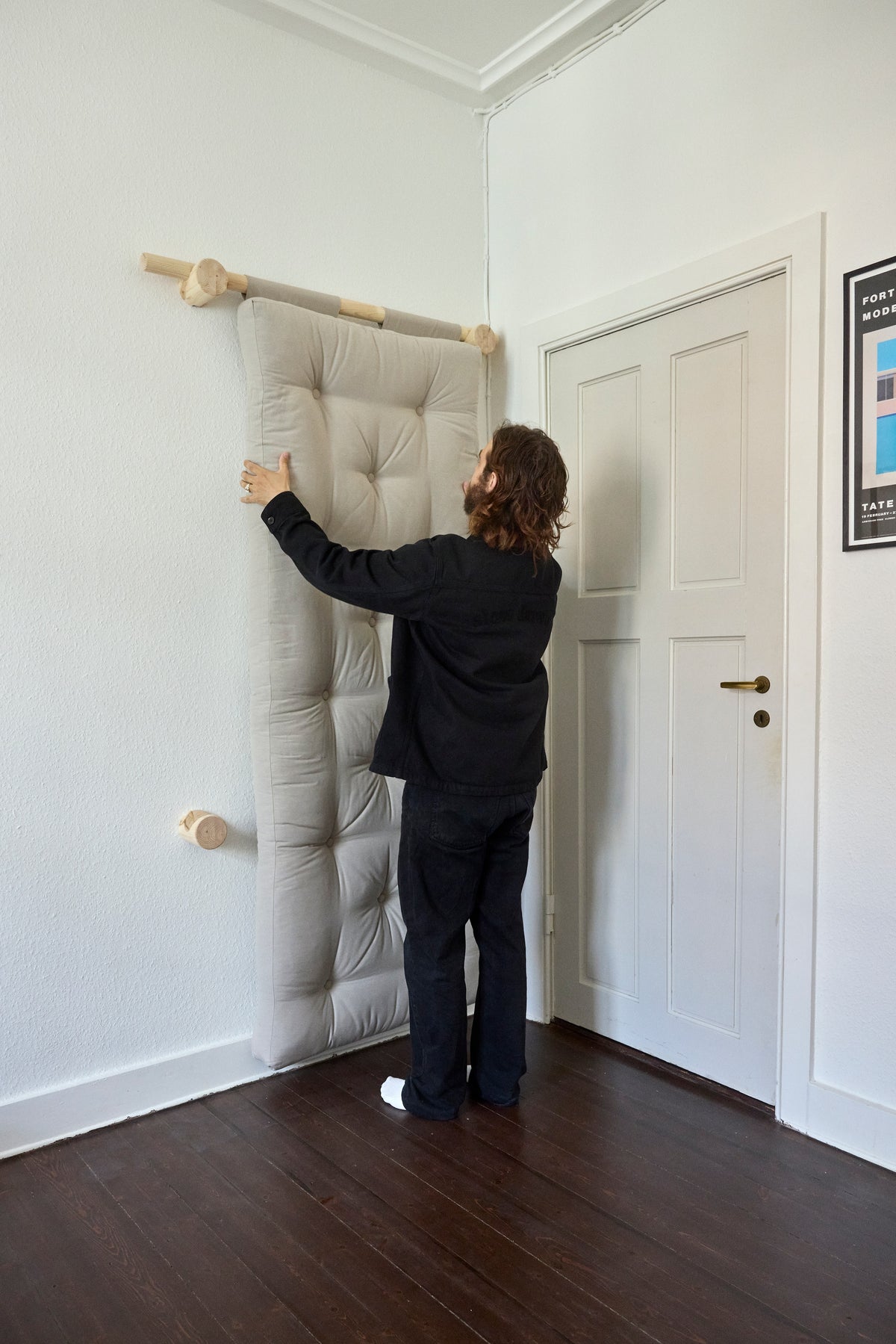 MATELAS BRAVO W. BRUT 75 x 200 NATUREL