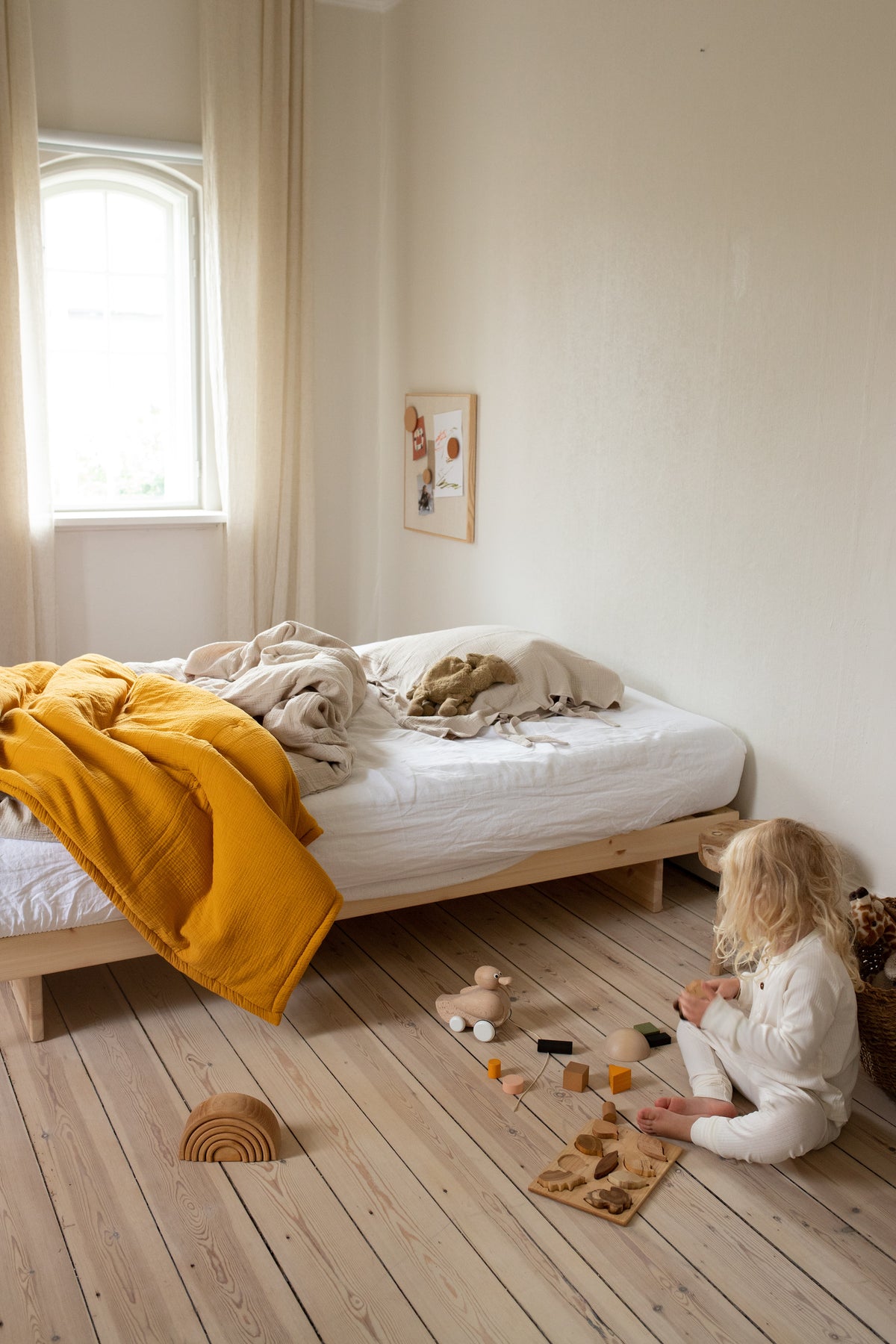 KANSO BED RAW 90 X 200