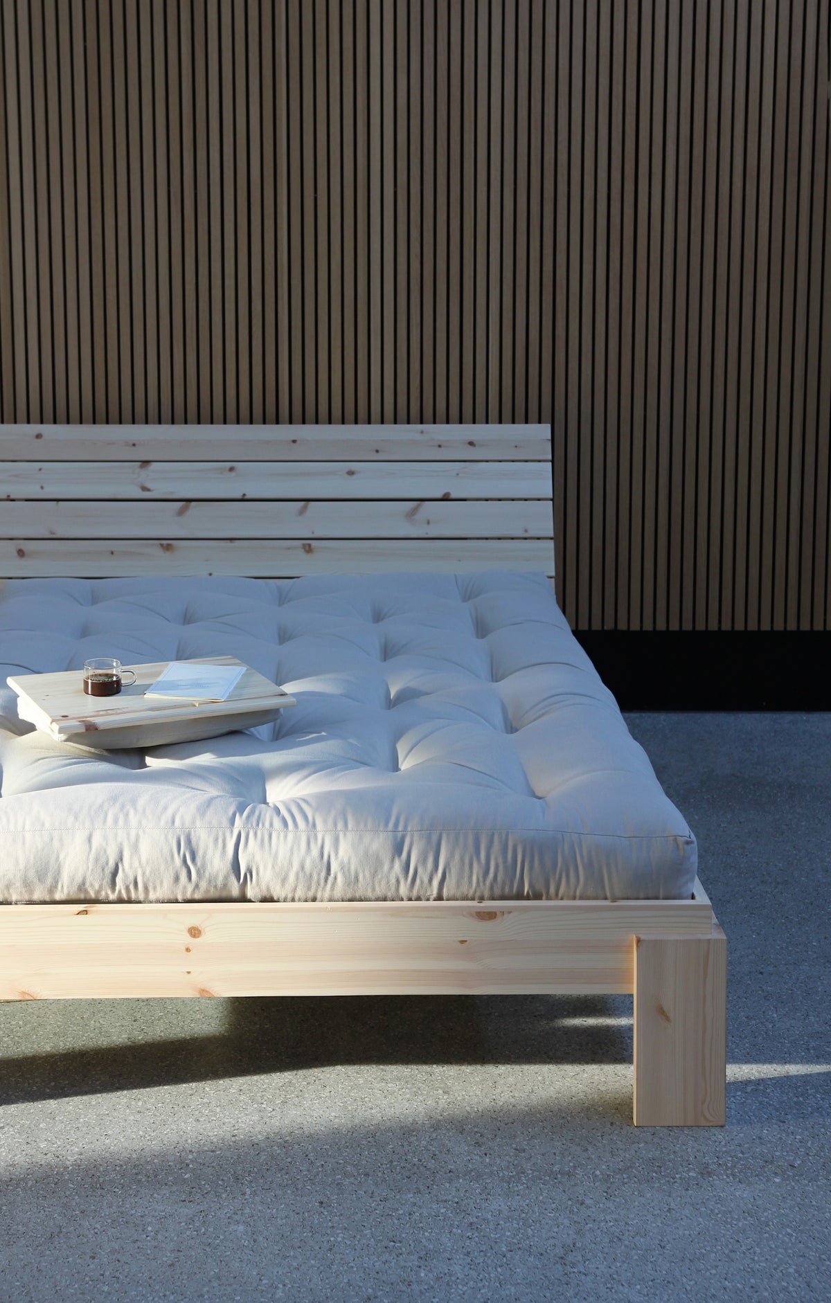 LAYERS BED HEADBOARD CLEAR 140 X 200