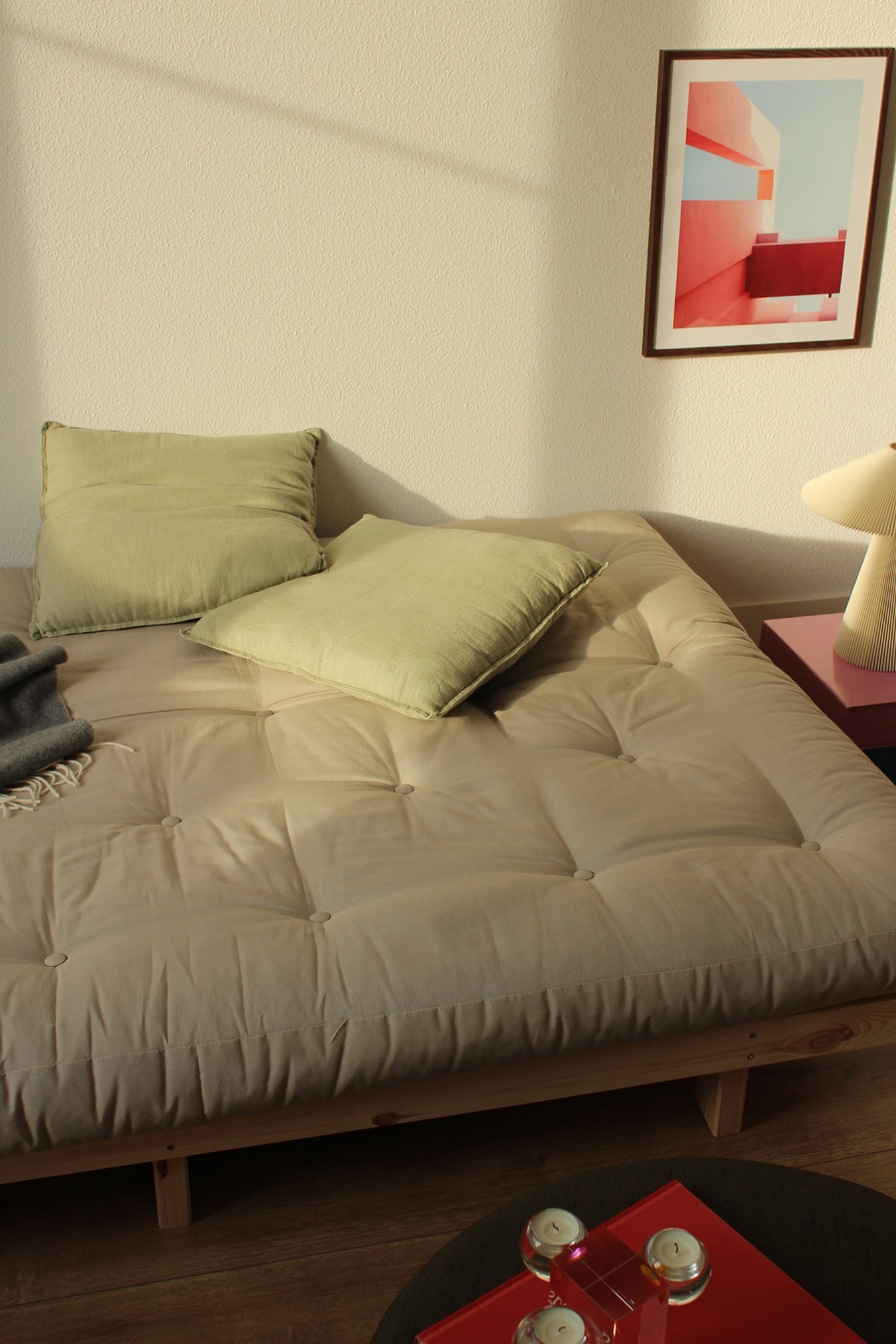LEAN RAW 130 X 200 W. ALPHA MATTRESS NAVY