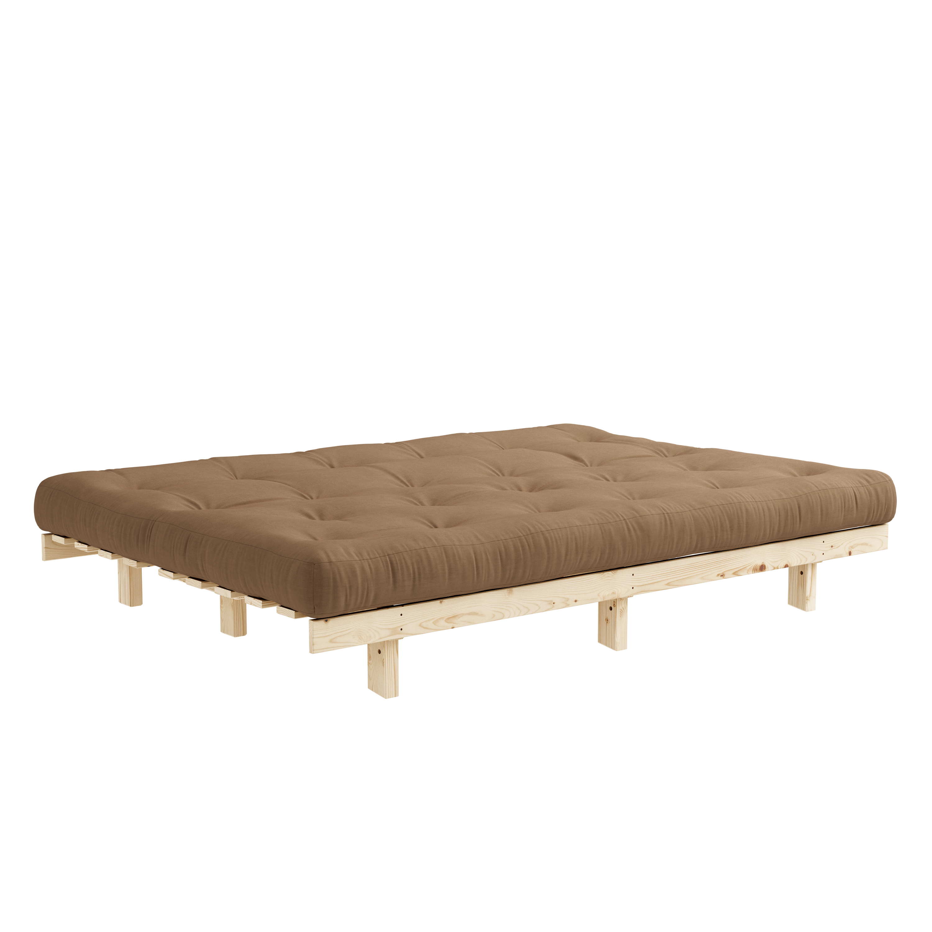 LEAN RAW 130 X 200 W. ALPHA MATTRESS MOCCA