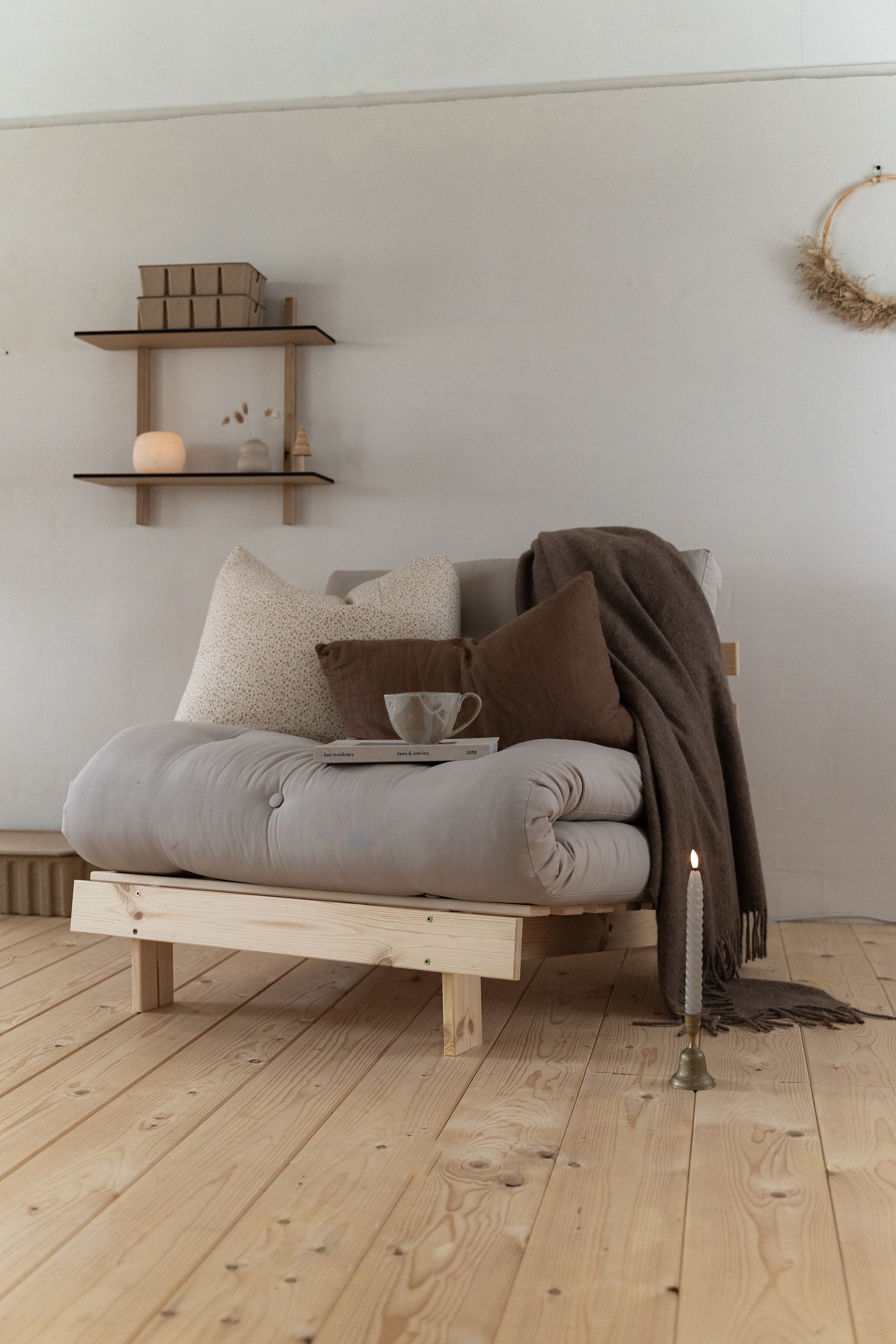 ROOTS RAW 90 X 200 W. ROOTS MATTRESS BEIGE