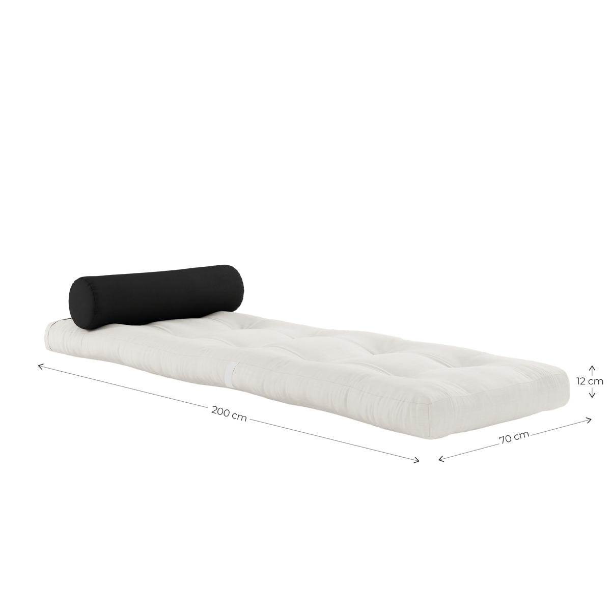 WRAP BORDEAUX W. 1 CUSHION DARK GREY