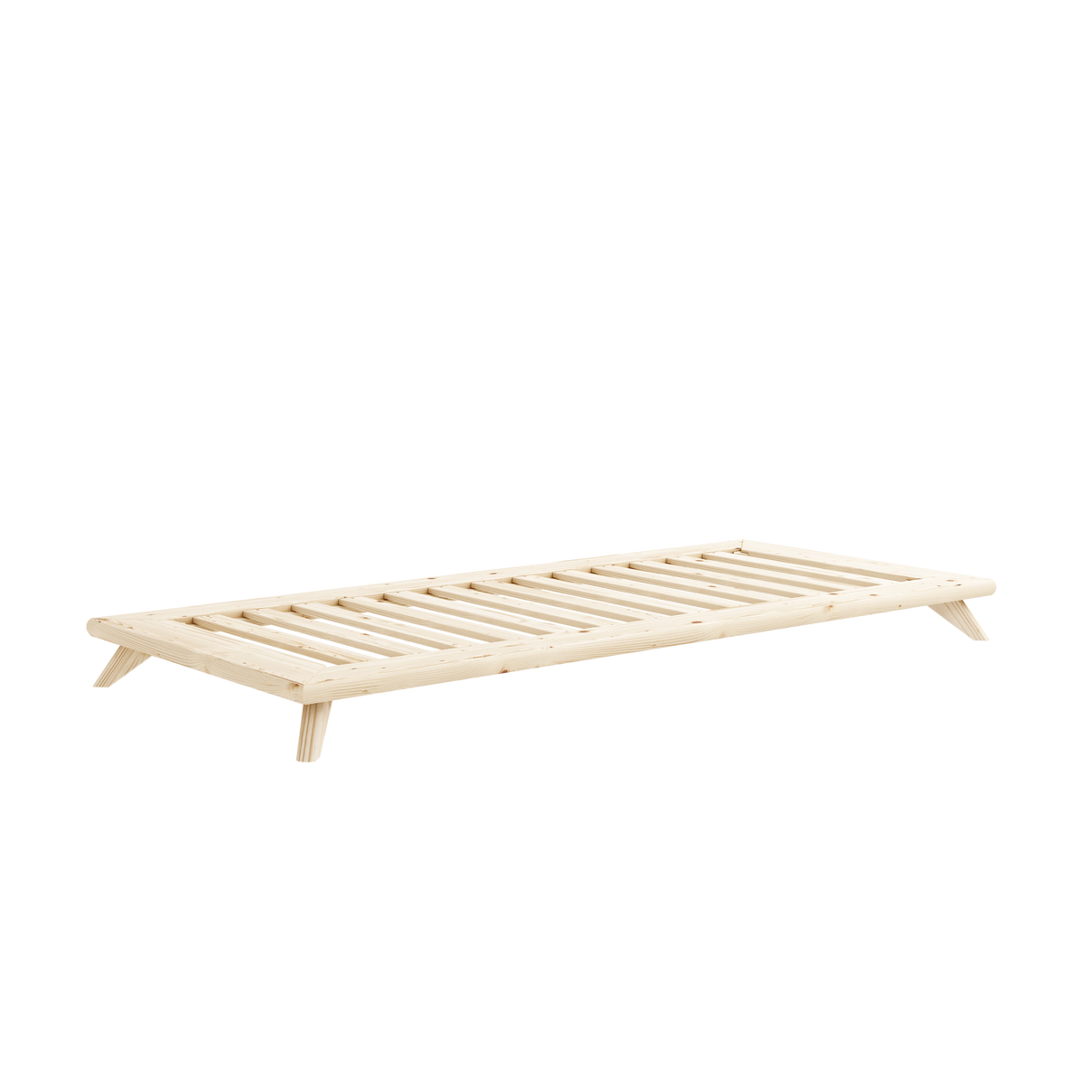 SENZA BED CLEAR LACQUERED 90 X 200