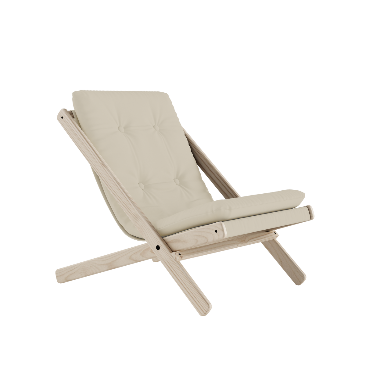 BOOGIE RAW HÊTRE AVEC MATELAS BOOGIE BEIGE