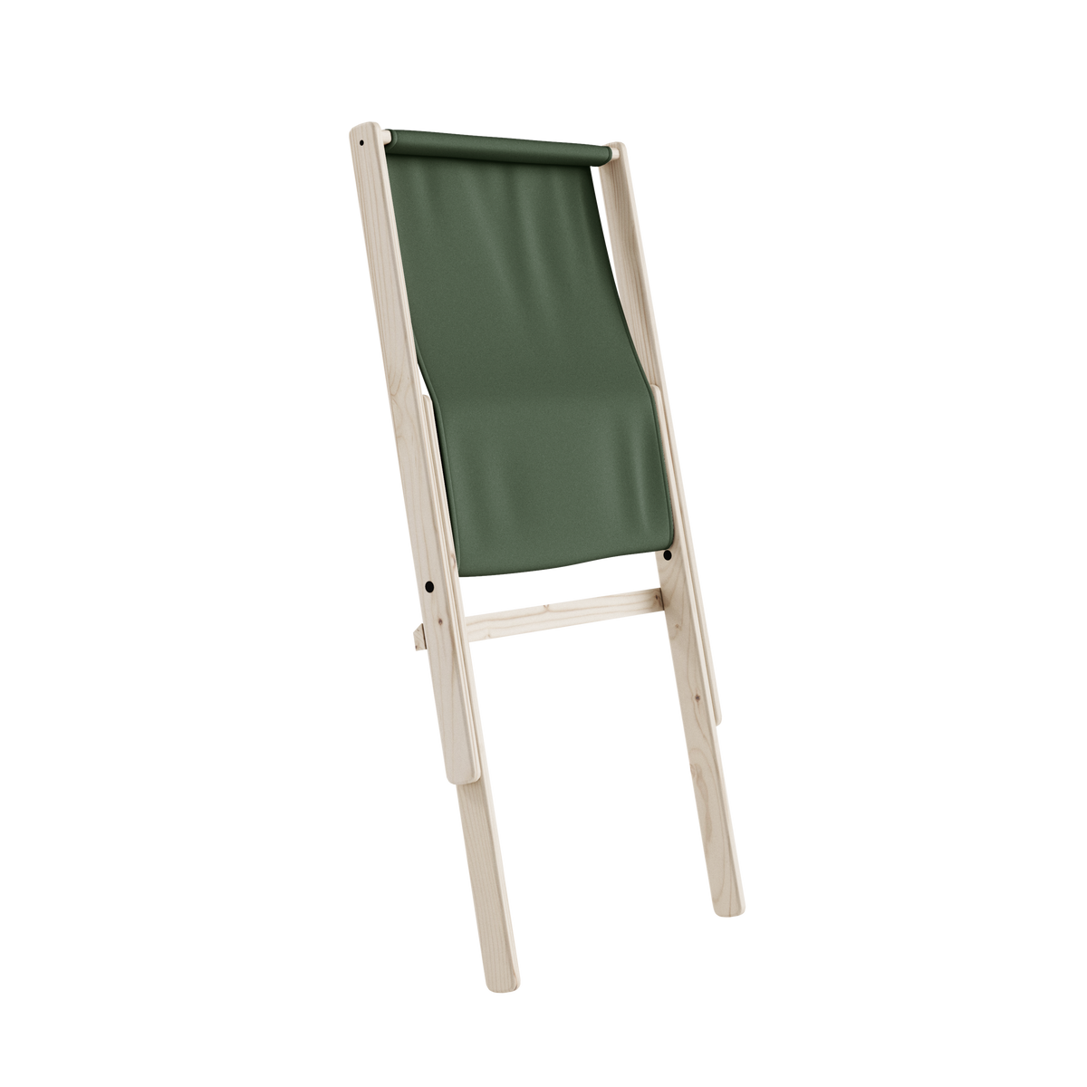 BOOGIE RAW HÊTRE AVEC MATELAS BOOGIE VERT OLIVE