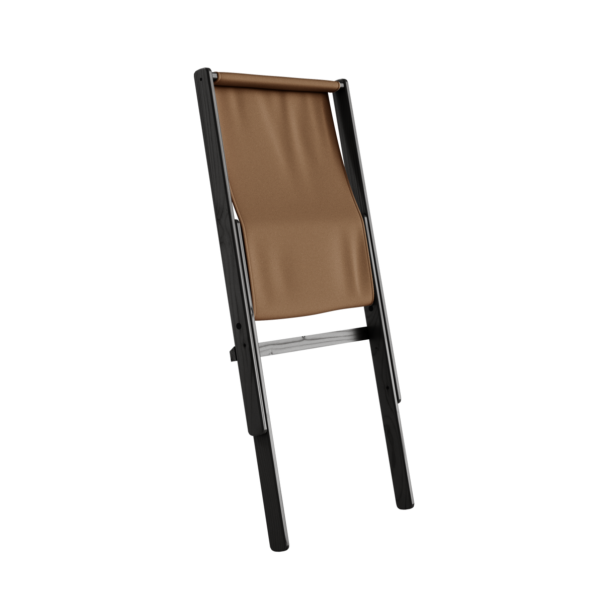 BOOGIE NOIR LAQUÉ HÊTRE AVEC MATELAS BOOGIE MATT MOCCA