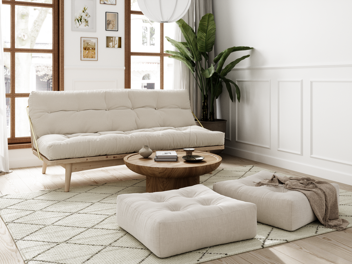 MORE POUF IVORY