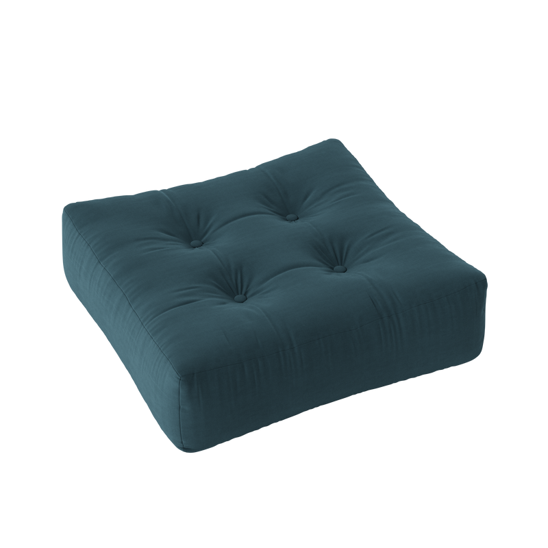 MORE POUF PETROL BLUE