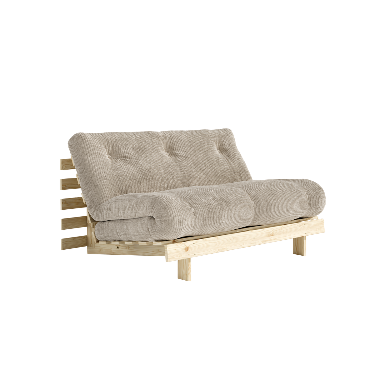 ROOTS RAW 140 X 200 W. ROOTS MATTRESS SOFT CREAM