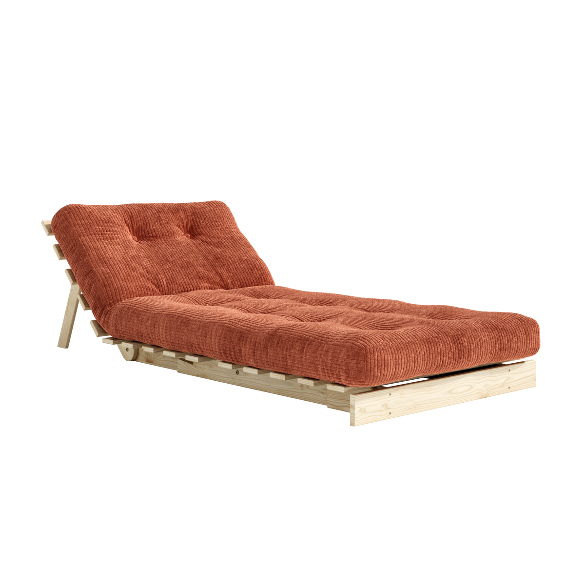 ROOTS RAW 90 X 200 W. ROOTS MATTRESS RETRO ORANGE