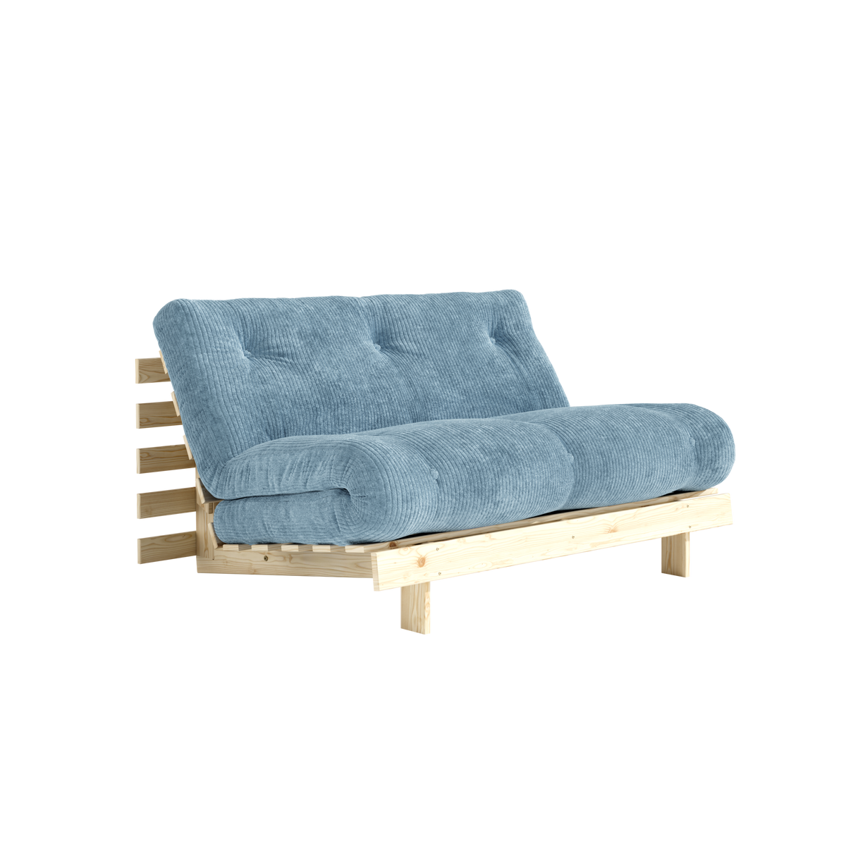 ROOTS RAW 140 X 200 W. ROOTS MATTRESS HAZY BLUE