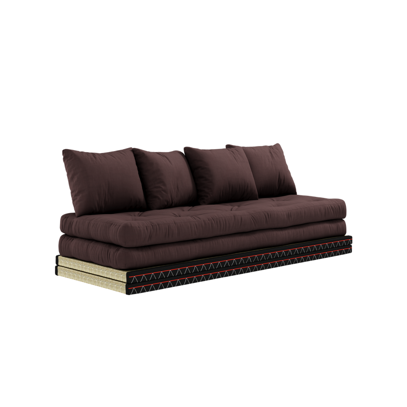 CHICO BROWN W. 2 TATAMI 80 X 200 W. 2 CHICO MATTRESS SET BROWN