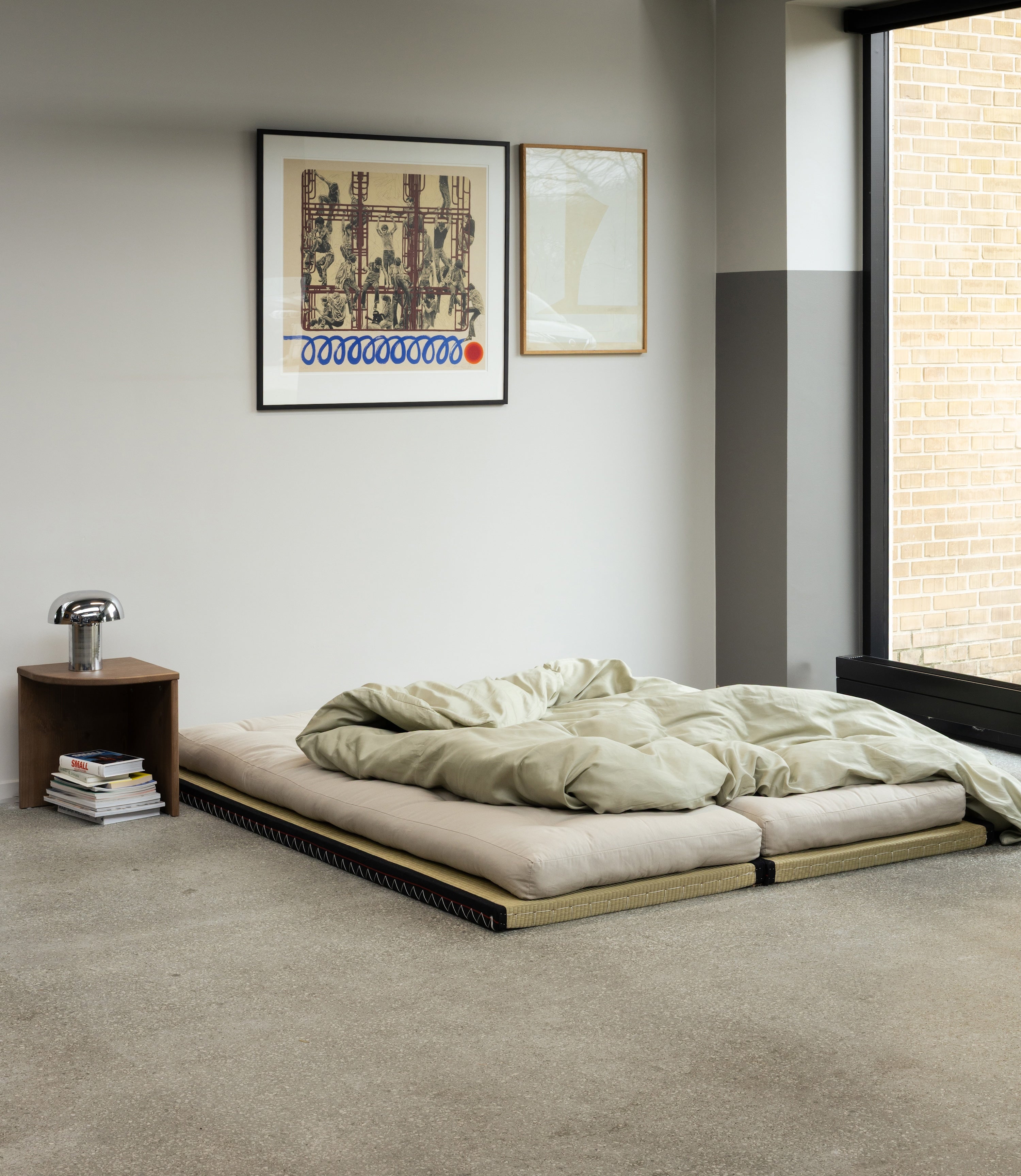 CHICO BROWN W. 2 TATAMI 80 X 200 W. 2 CHICO MATTRESS SET BROWN