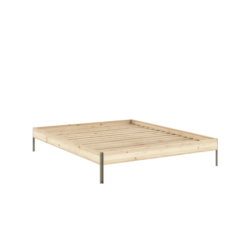 CORE BED RAW SAGE GREEN 160X200