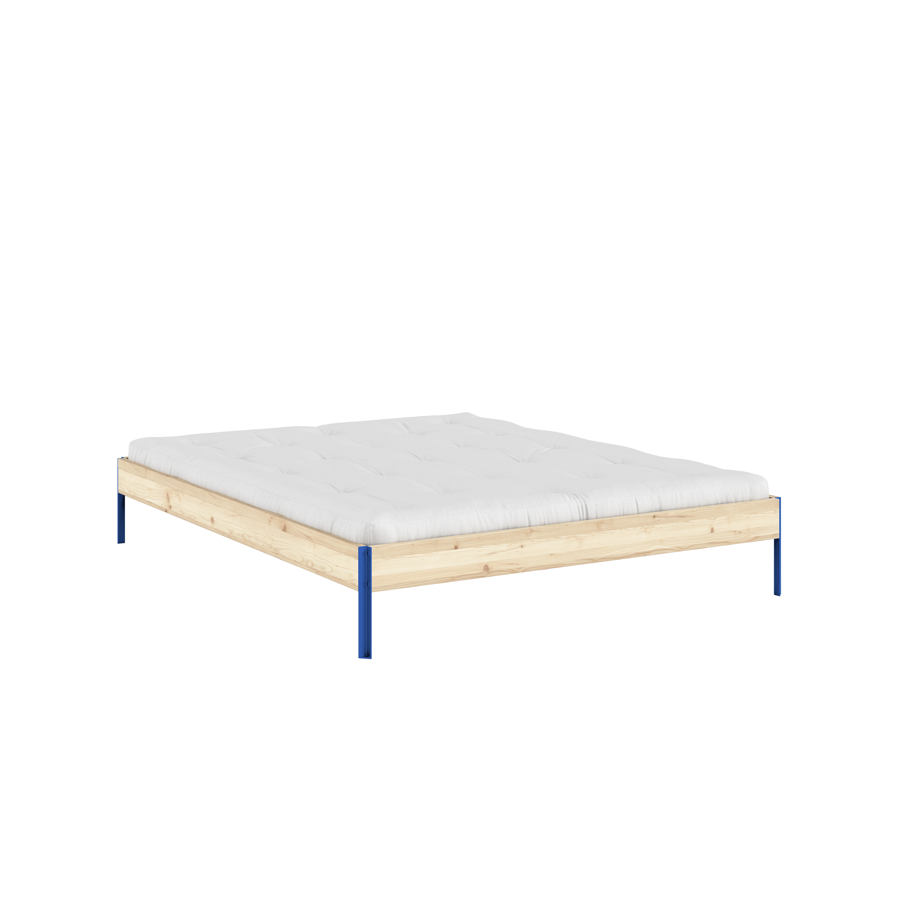 CORE BED RAW VIVID BLUE 160X200