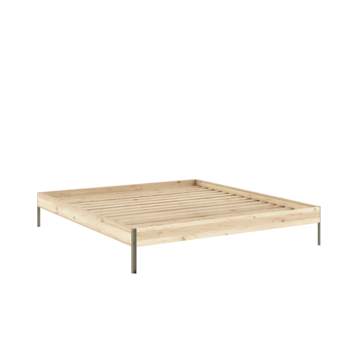 CORE BED RAW SAGE GREEN 180X200