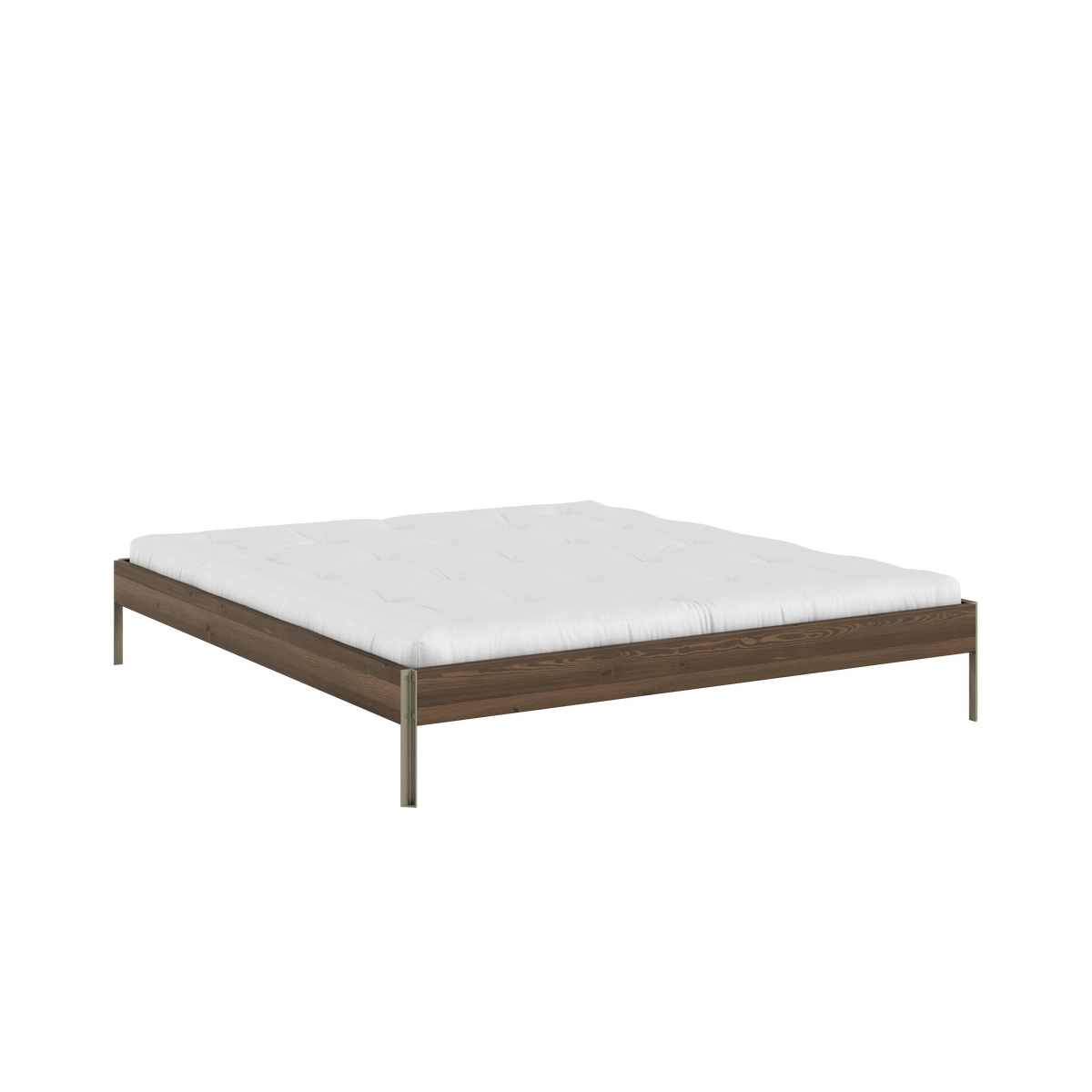 CORE BED CAROB BROWN SAGE GREEN 180X200