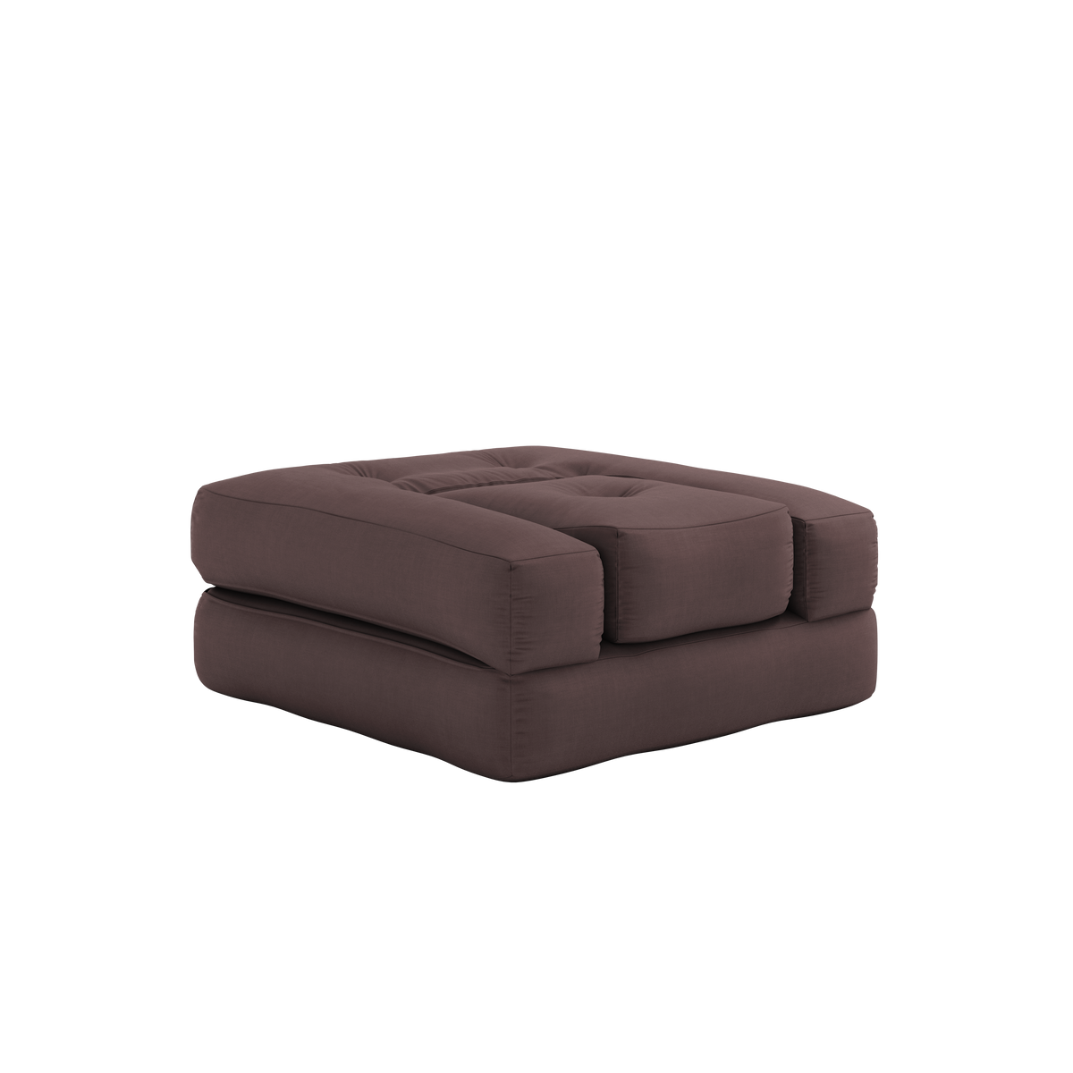 CUBE CHAIR BROWN