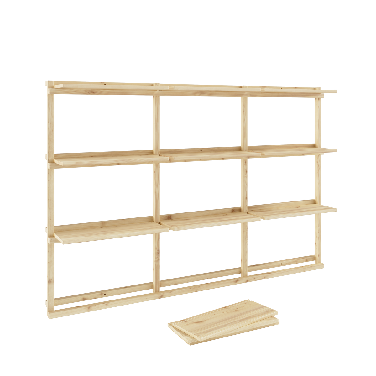 GROOVE SHELVING BIG RAW