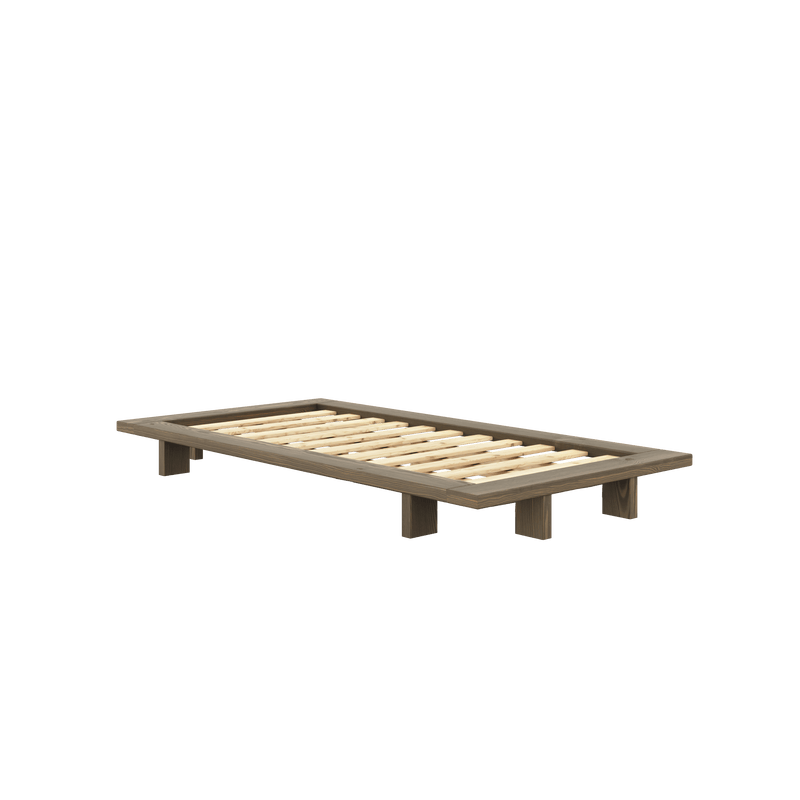 JAPAN BED CAROB BROWN 90 X 200