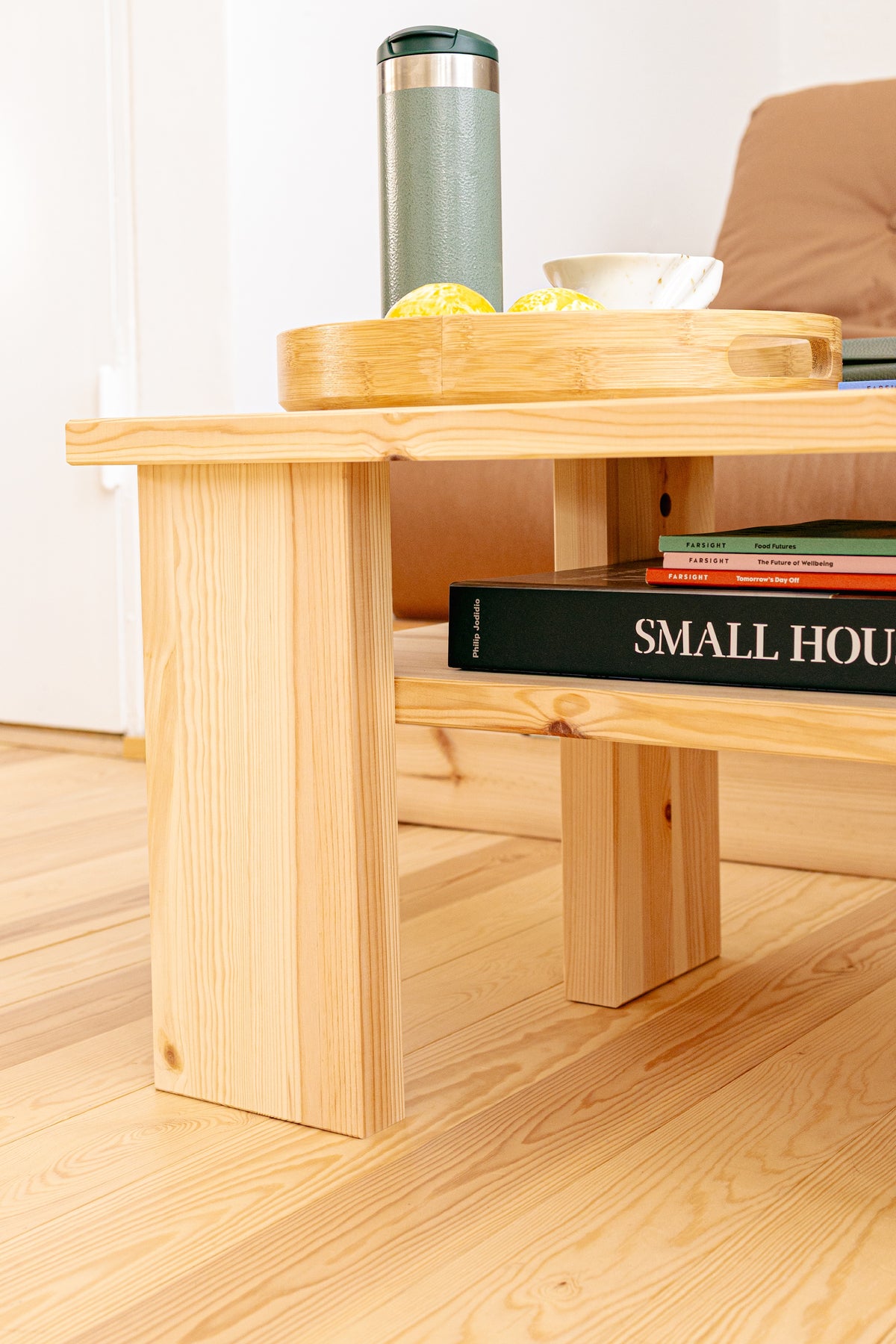 JAPAN COFFEE TABLE CAROB BROWN