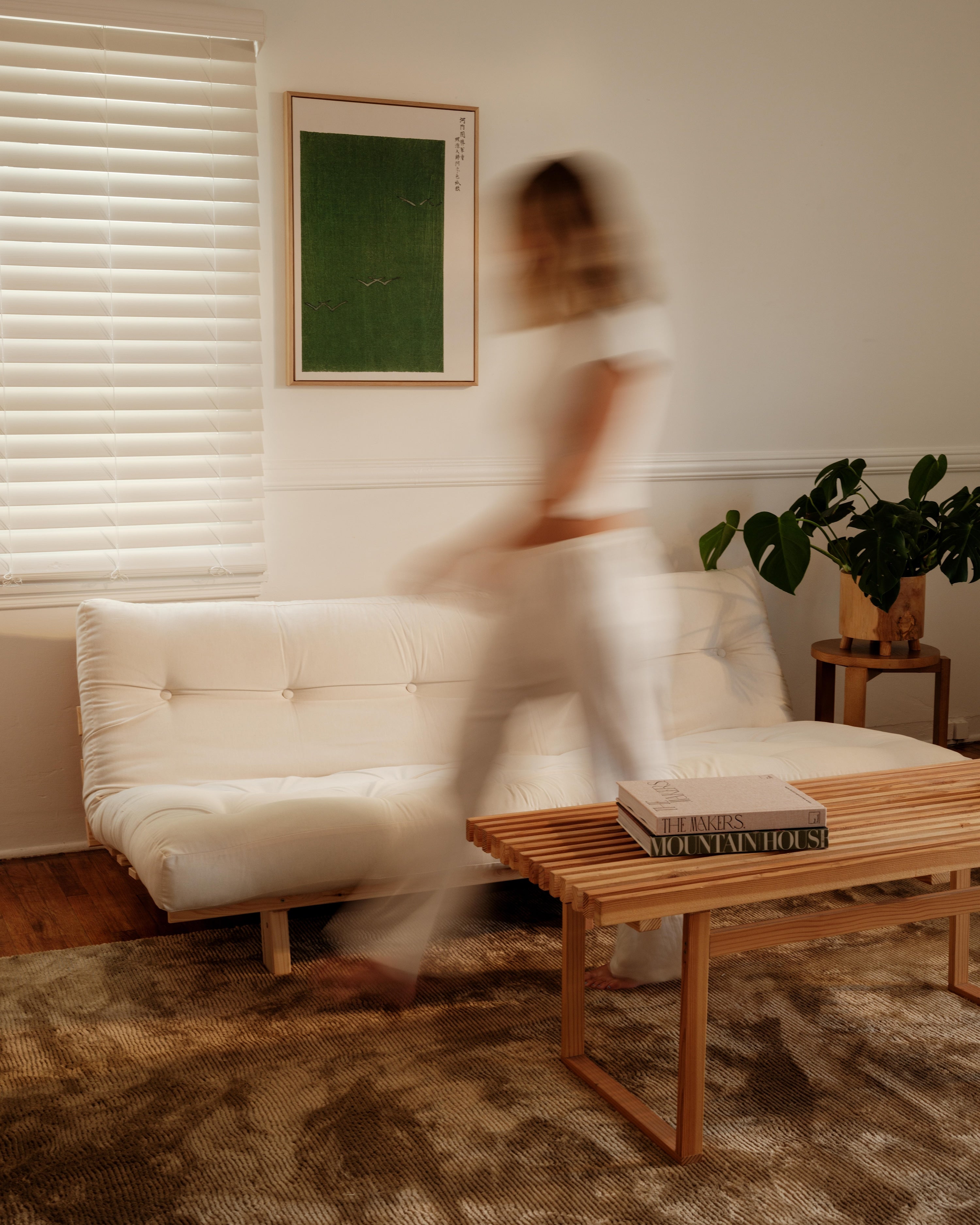 LEAN RAW 130 X 200 W. ALPHA MATTRESS HONEY