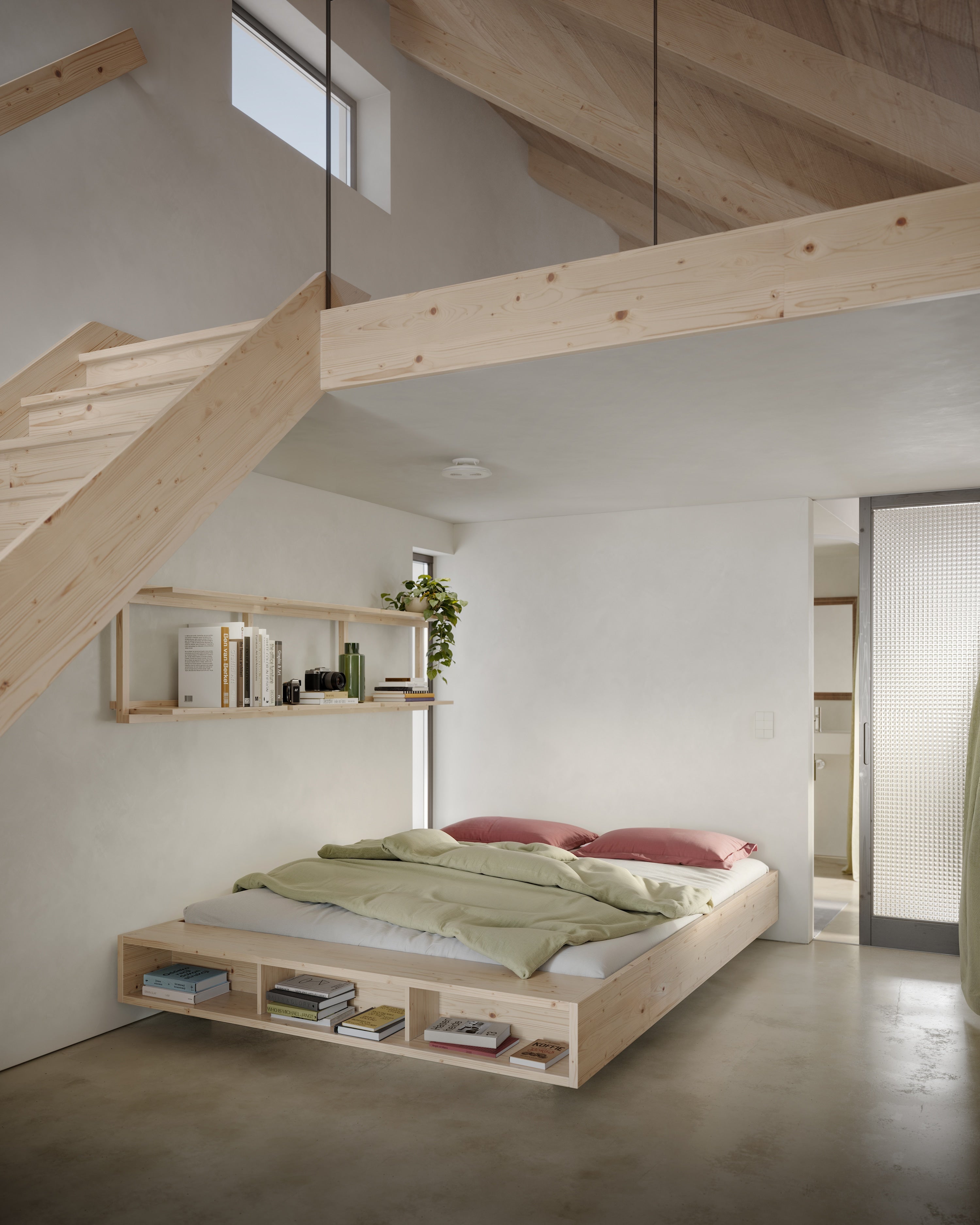 MERGE BED RAW 140 x 200