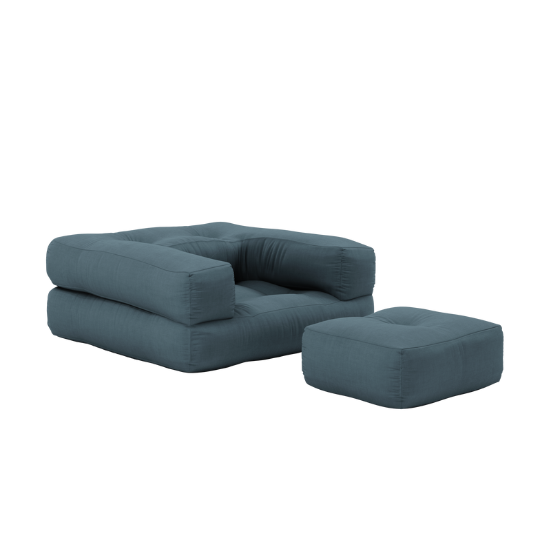 MINI CUBE PETROL BLUE