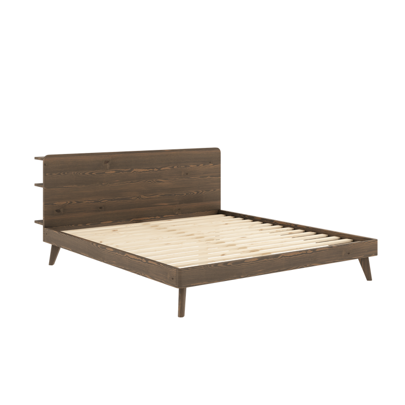 RETREAT BED CAROB BROWN 180 X 200