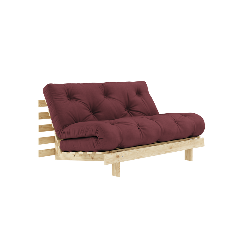 ROOTS RAW 140 X 200 W. ROOTS MATTRESS BORDEAUX