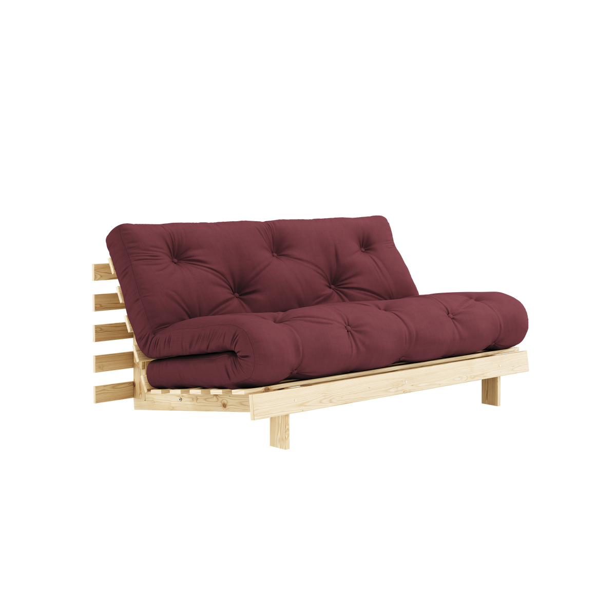 ROOTS RAW 160 X 200 W. ROOTS MATTRESS BORDEAUX
