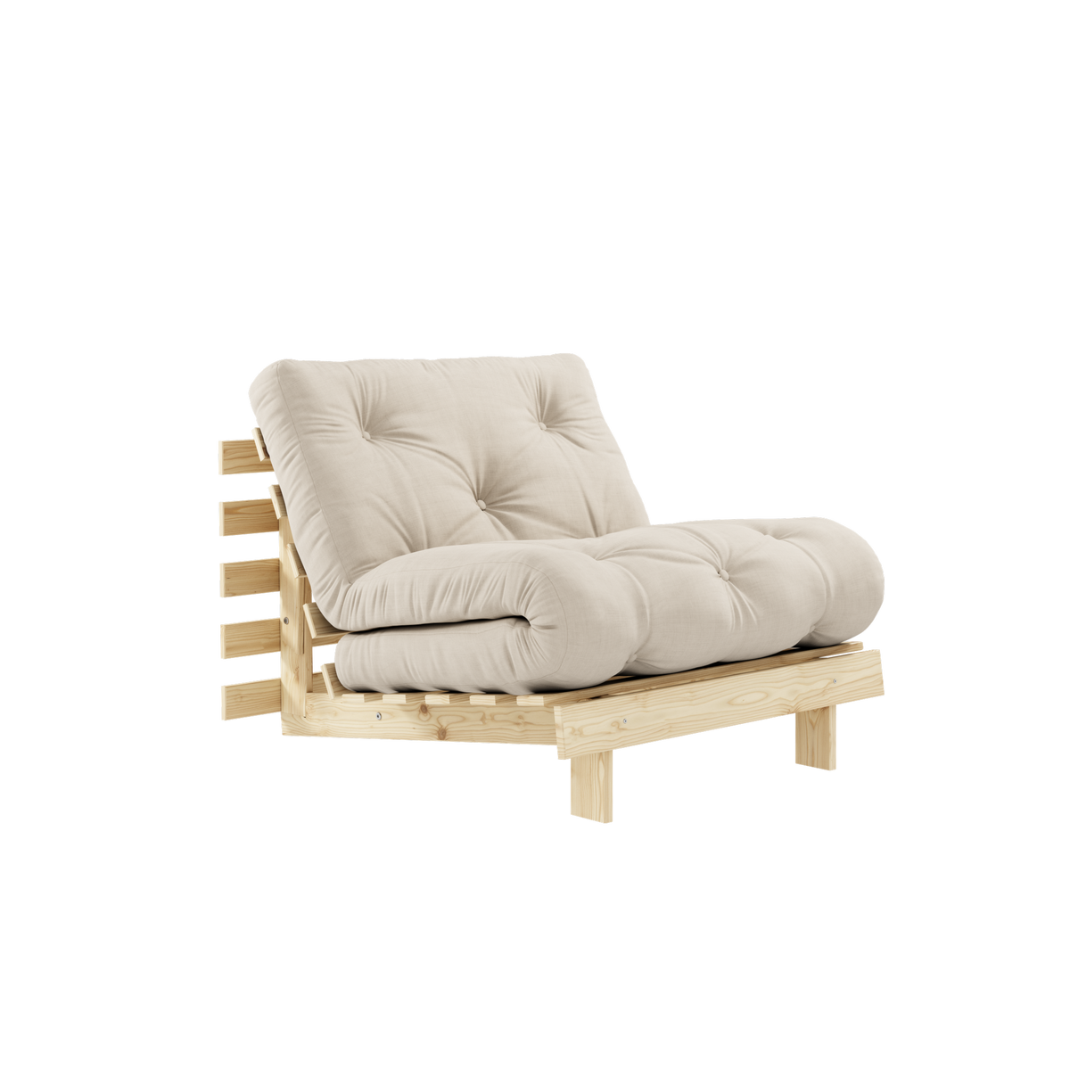 ROOTS RAW 90 X 200 W. ROOTS MATTRESS BEIGE