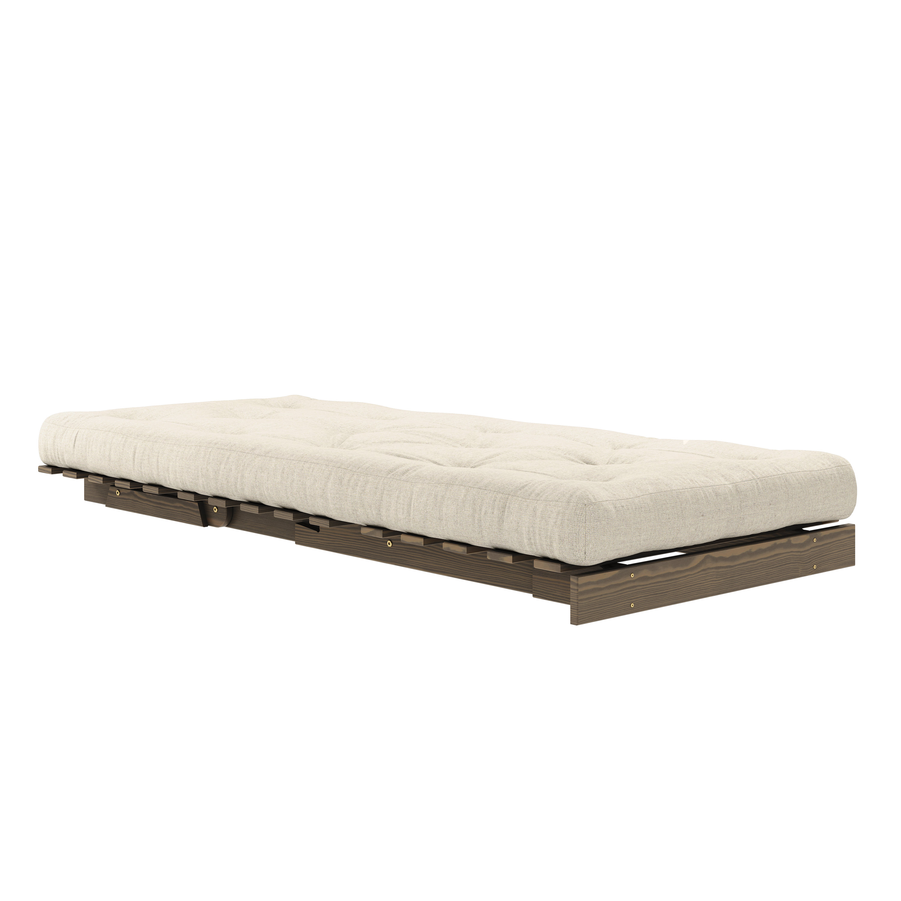 ROOTS CAROB BROWN 90 X 200 W. ROOTS MATTRESS LINEN